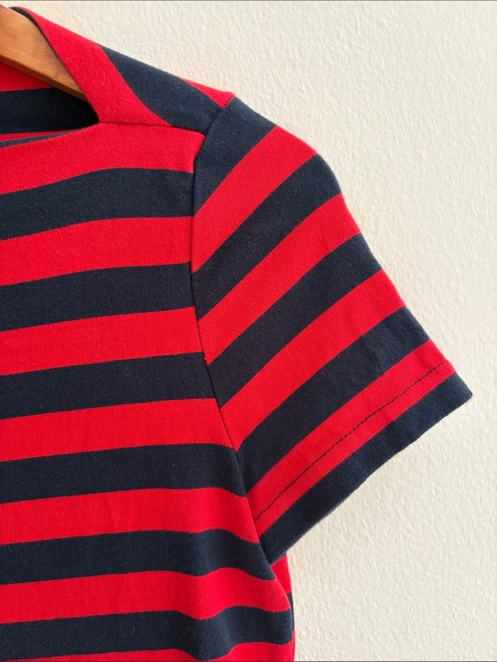 kate spade Red & Navy Striped Short-Sleeve Tee